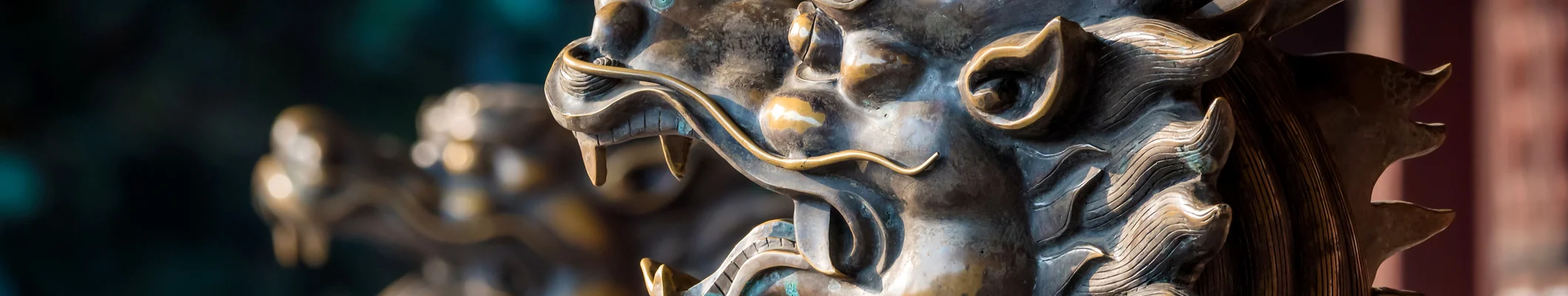 Pixiu bracelet and feng shui Pi Yao jewelry - Gold pixiu bracelet with traditional meaning